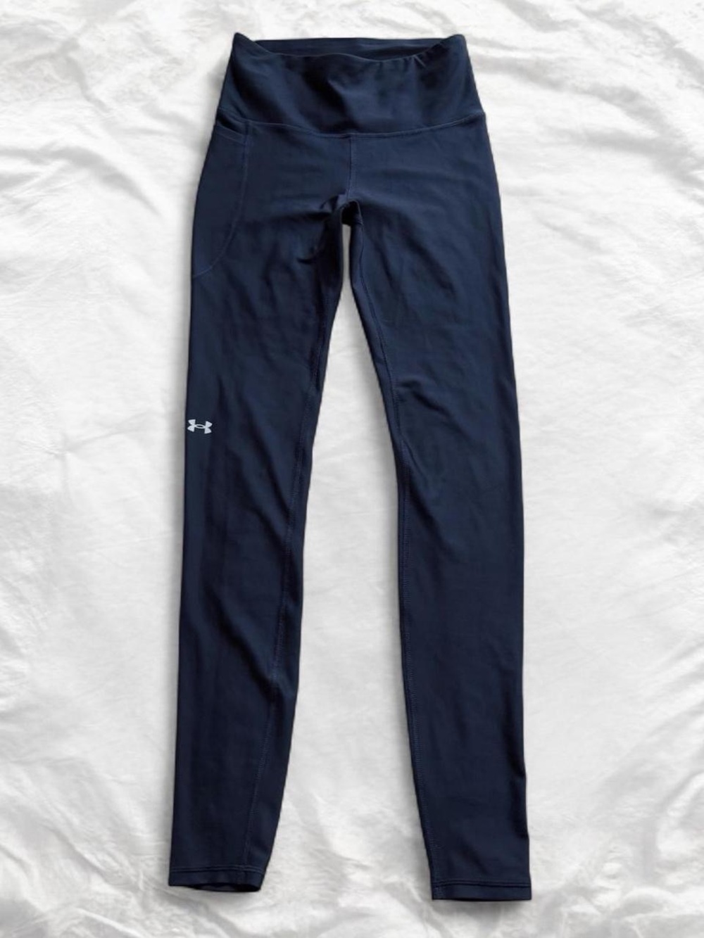 Underarmour Navy Leggings Size Small Tall/Long Inseam